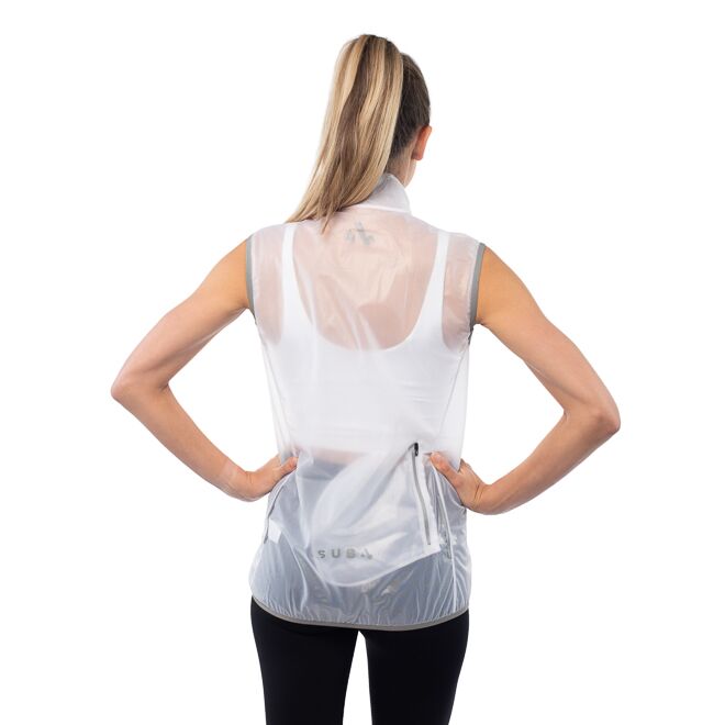 Cycling/Running Sleeveless Rain Jacket Women's - Image 2