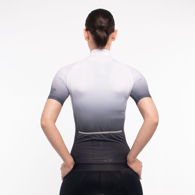 Cycling Jersey Euro Pro White-Fade Women's - Image 3